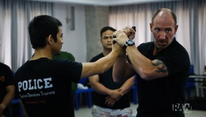 Cambodian Anti-Trafficking Unit conducting Firearm anchors and extraction training led by Cobra Instructor Robert Staton.