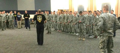 Colorado State University R.O.T.C. Military Unit Recruited Co.O.B.R.A. For Training Their Ram Battalion.