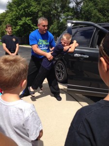 The C.O.B.R.A. vehicle anti-abduction drills are apart of the adult and children's' curriculum. It's an eye opening experience to see this life saving demonstration.